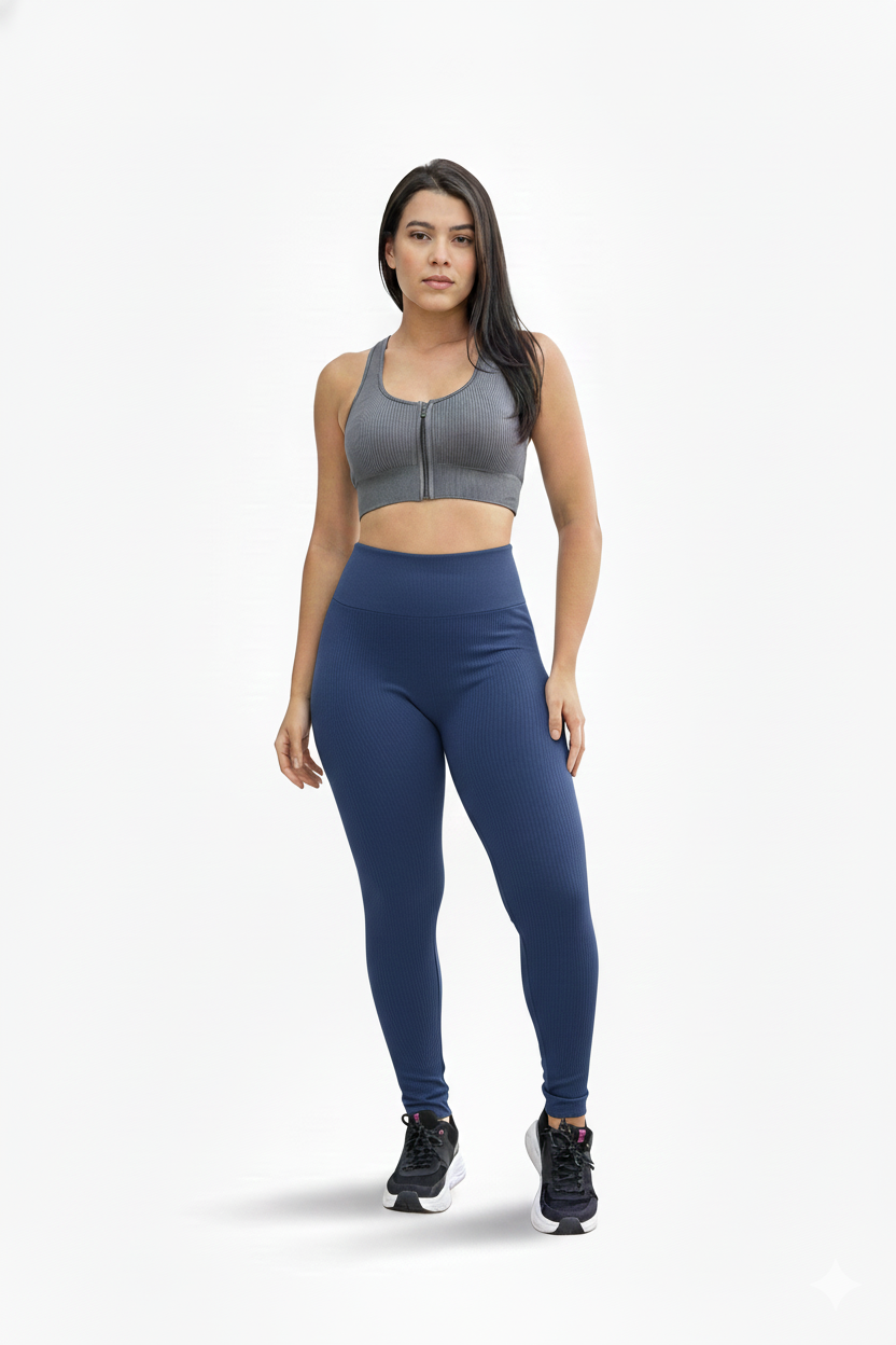 Calça Canelada Fitness 618
