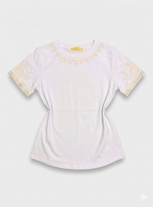 Blusa bordada LF80329