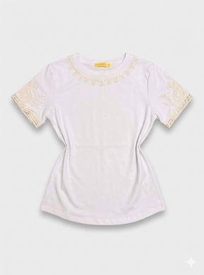 Blusa bordada LF80329