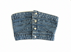 Cropped Jeans Botão LaPana