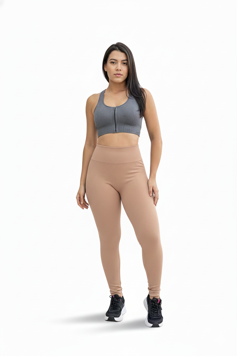 Calça Canelada Fitness 618