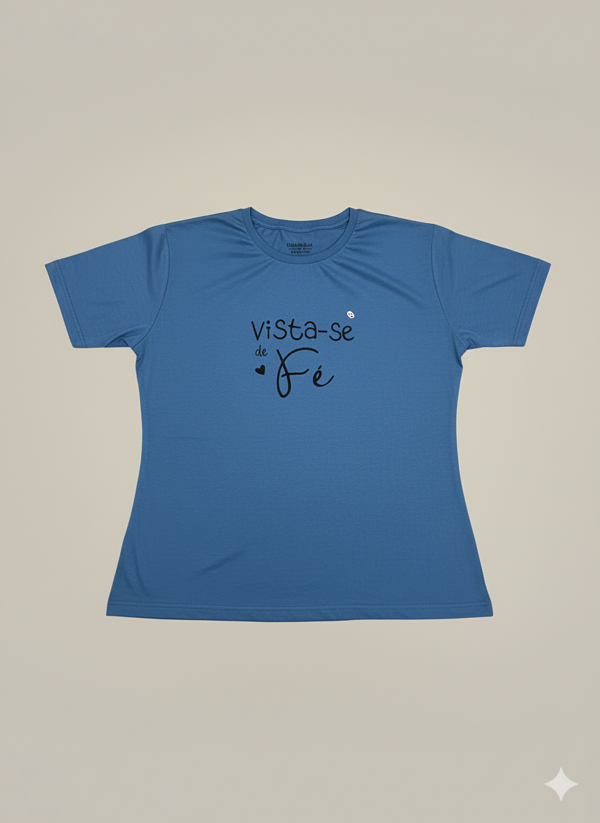 T-shirt Vista-se de Fé