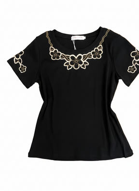 Blusa Bordada F6157
