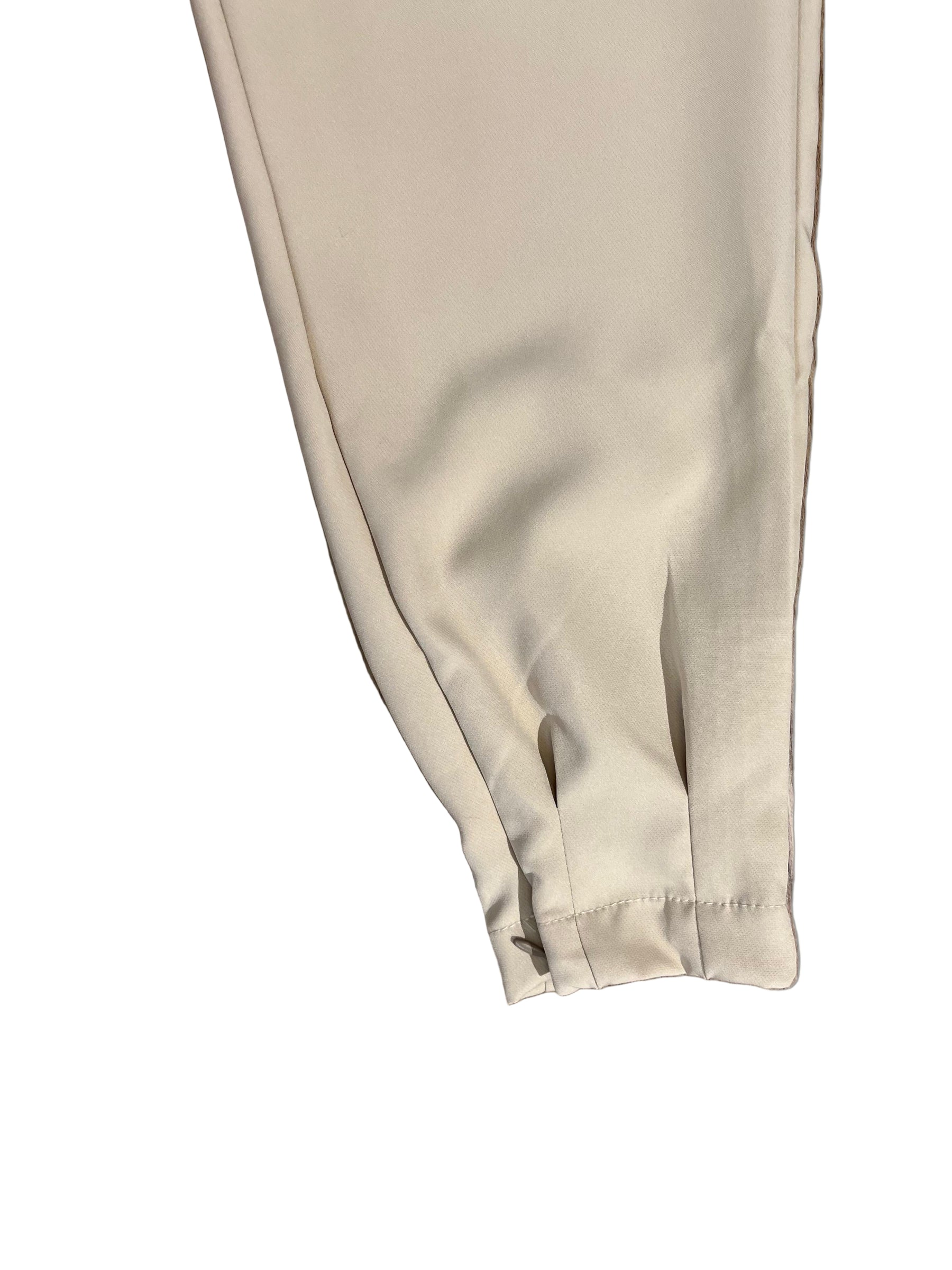 Calça Alfaiataria Com Zíper Na Perna