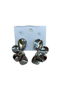 Brinco Orgânico Flor Meia Pétala 8998