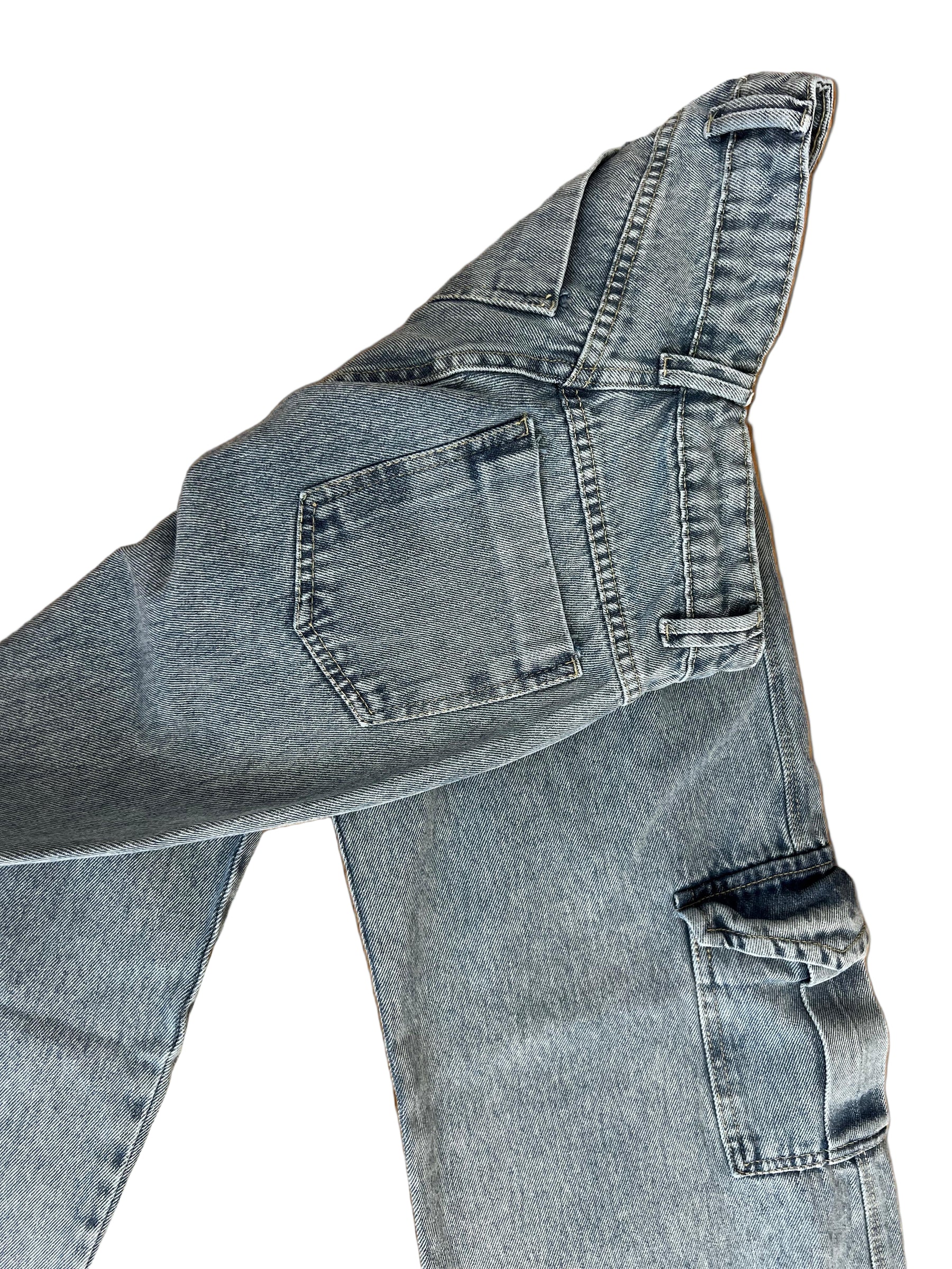 Calça Inspiração Cargo Wide Leg 10889
