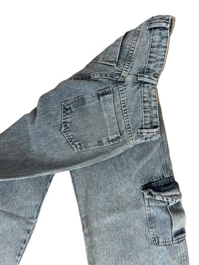 Calça Inspiração Cargo Wide Leg 10889
