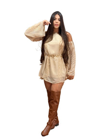 Vestido Laponne Tule bordado