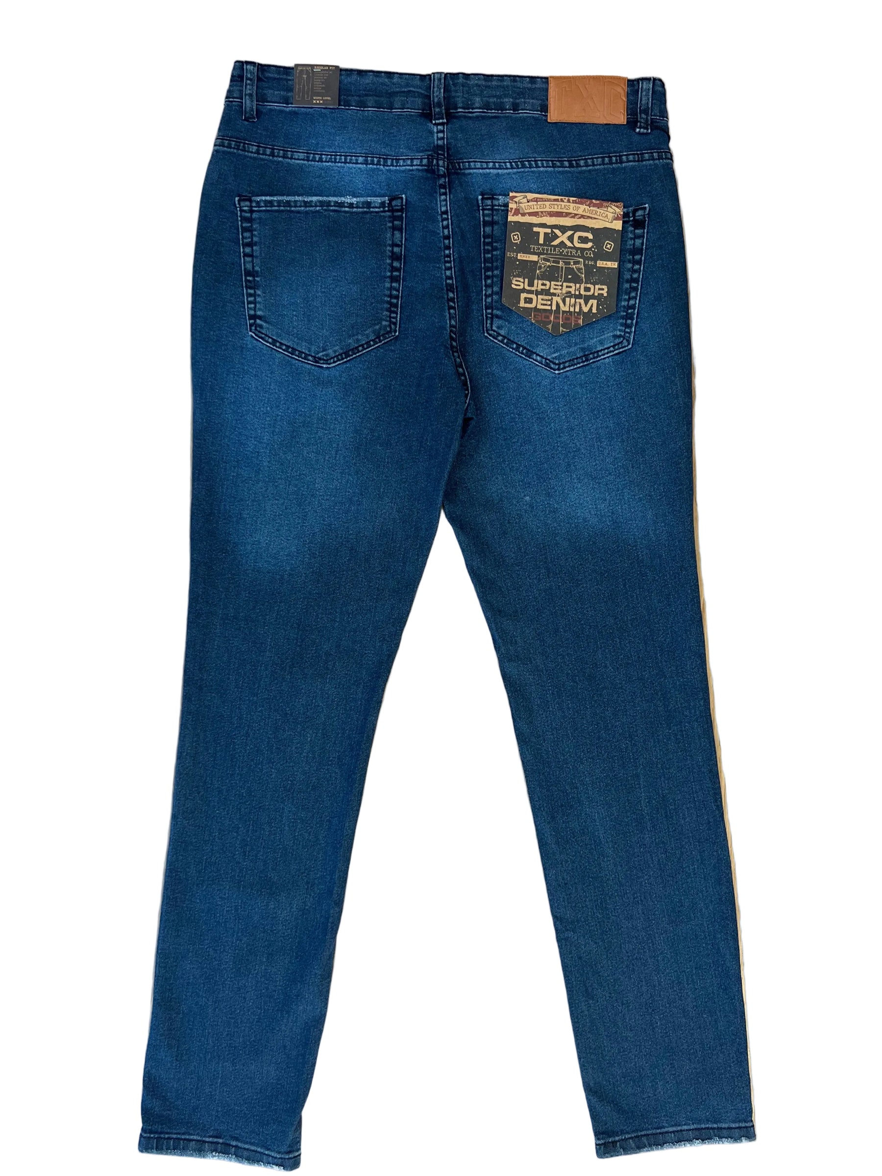 Calça Jeans Masc TXC Bordada 18303