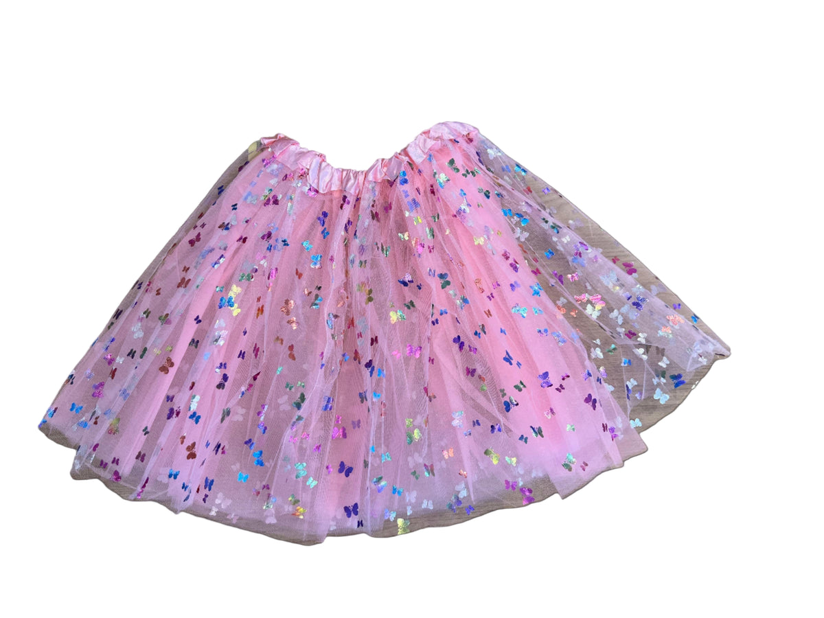 Saia em Tule Borboleta/Coração