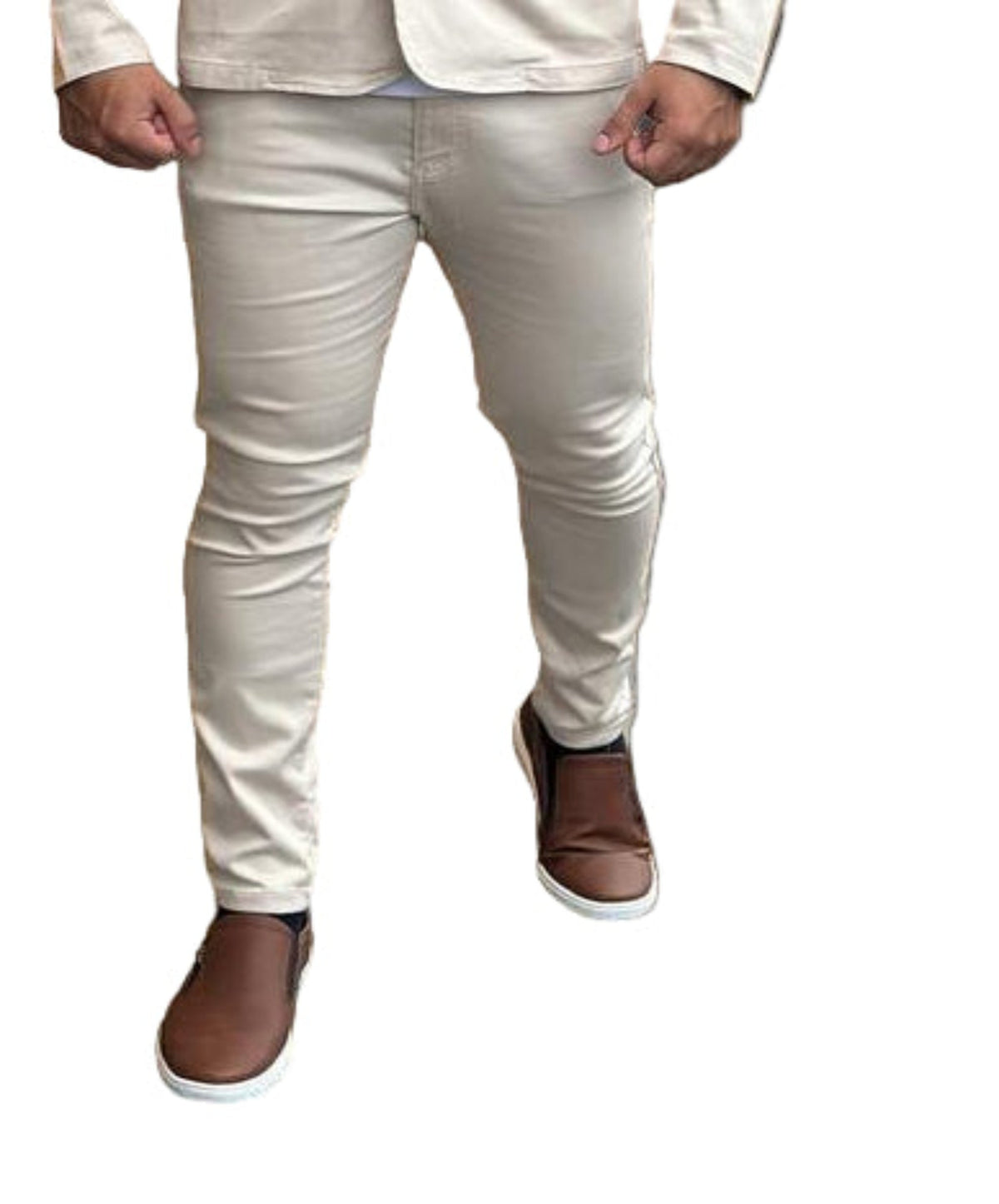 Calça Social Sarja Século XXI 10498