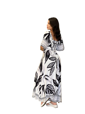 Vestido Longo C/Mangas 10280