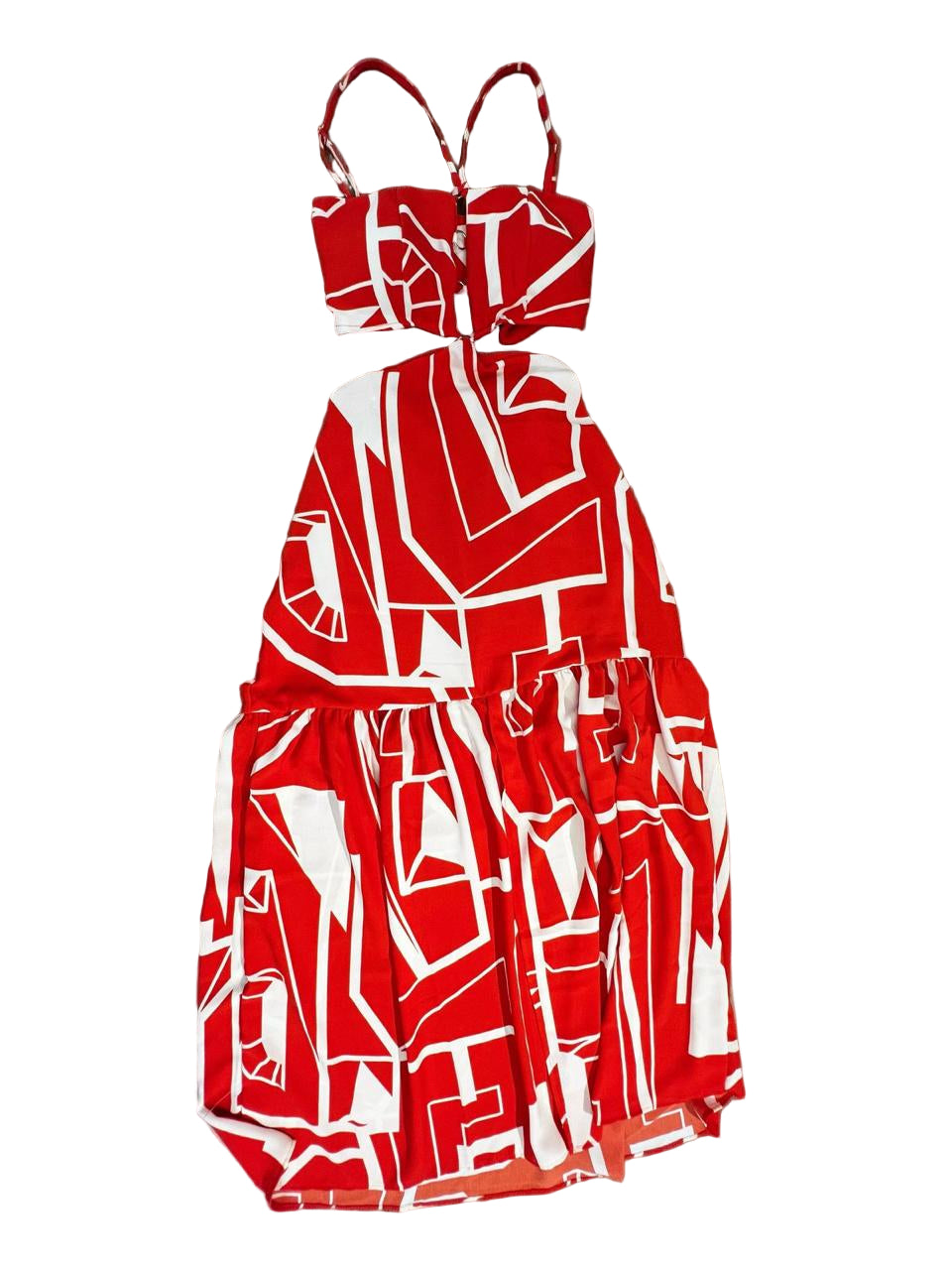 Vestido Longo C/Aros 9502
