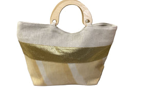 Bolsa De Praia Faixa Brilho