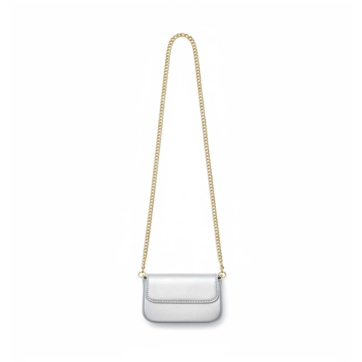 Bolsa Mini Bag com Alça Dourada