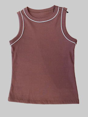 Blusa Canelada Bicolor 10601