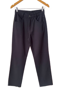 Calça Wide Leg Inspiração Jeans Preto 10437