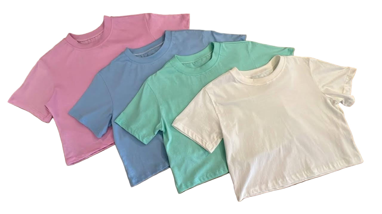 T-Shirt Cropped Liso