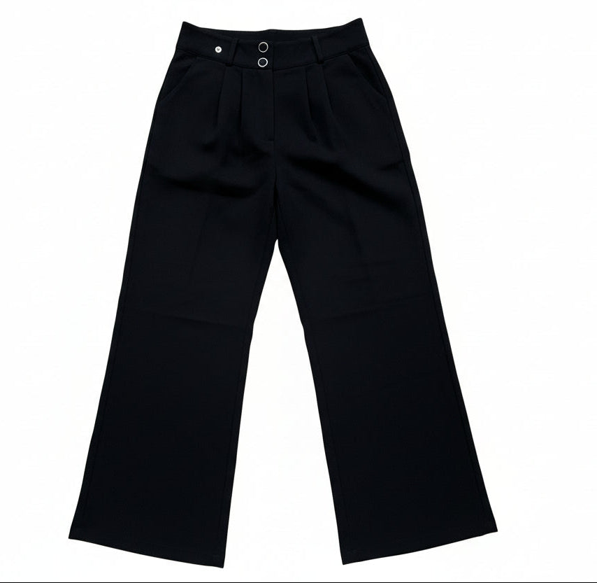 Calça Pantalona botões duplos