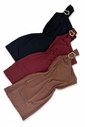 Vestido Alça Única Suplex