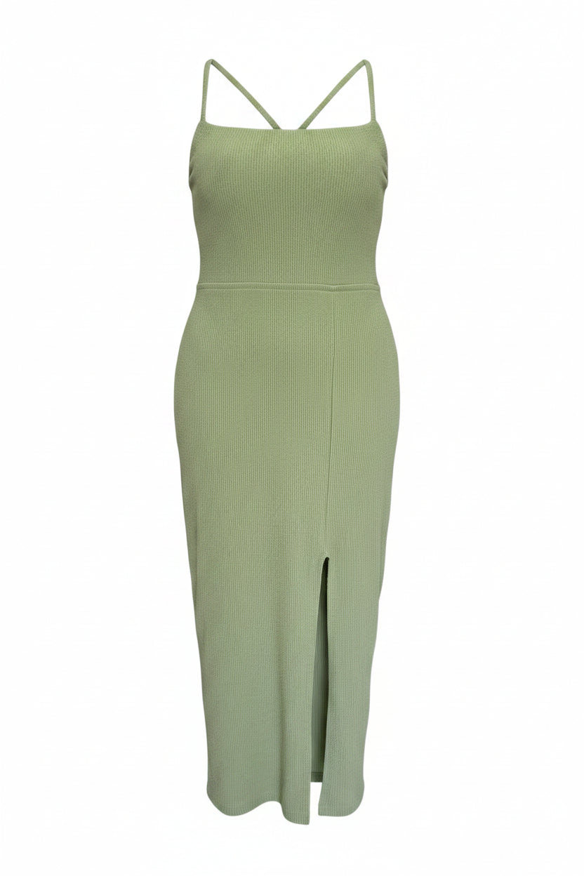 Vestido Longo Amarração Costas