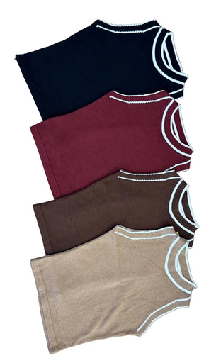 Cropped Modal bicolor