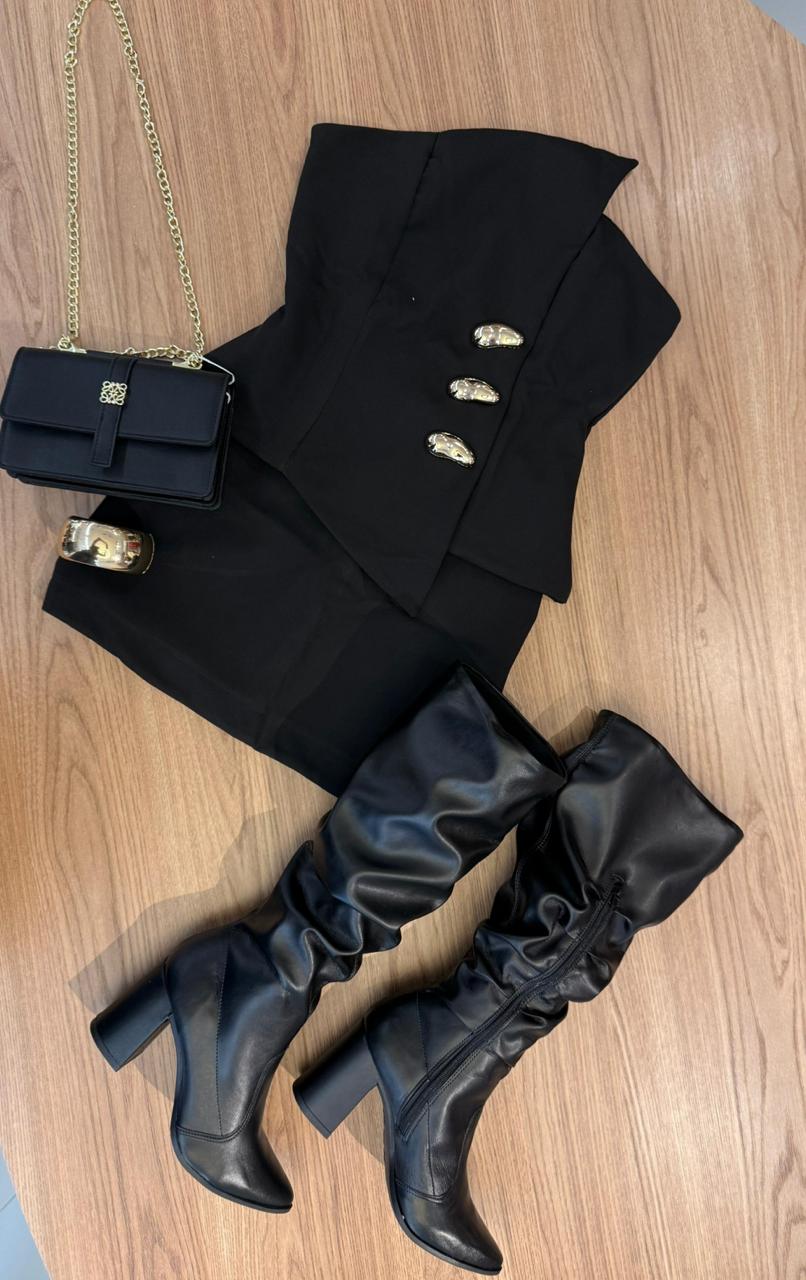 Conjunto T/caia gota