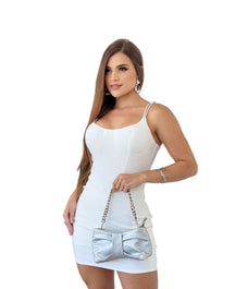 Macacão Alça Brilho Lara 8897