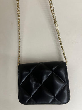 Mini Bag Com Alça e Fecho Dourado 8918