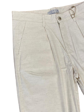 Calça Viscolinho Austin Bege 129605