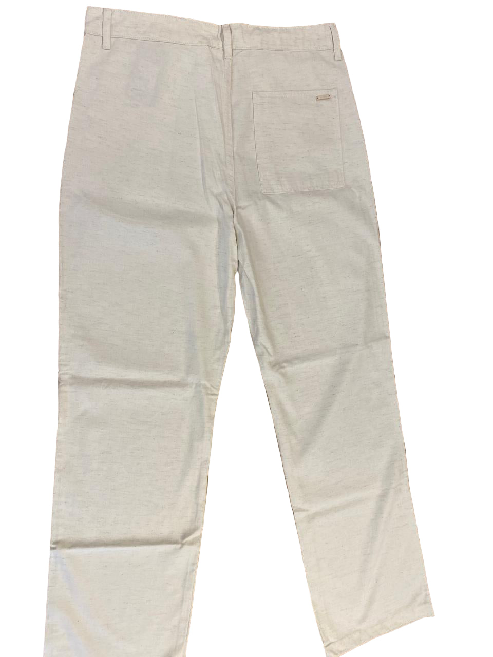 Calça Viscolinho Austin Bege 129605