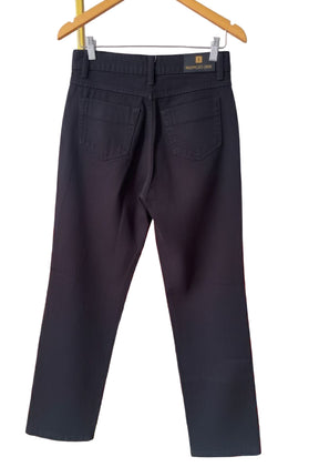Calça Wide Leg Inspiração Jeans Preto 10437