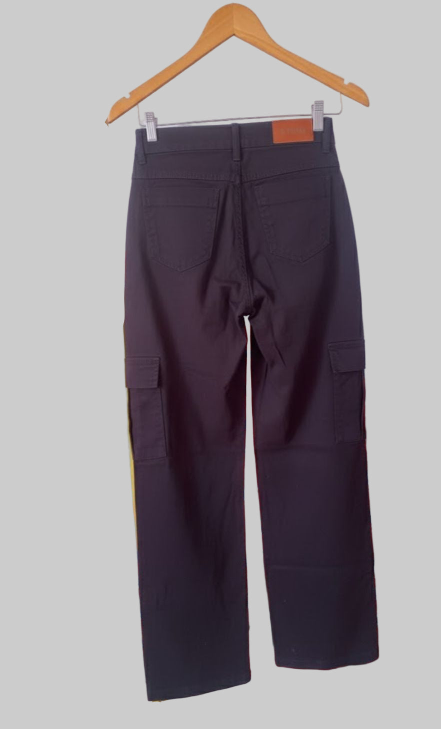 Calça Prime Cargo Wide Leg Preta 10408