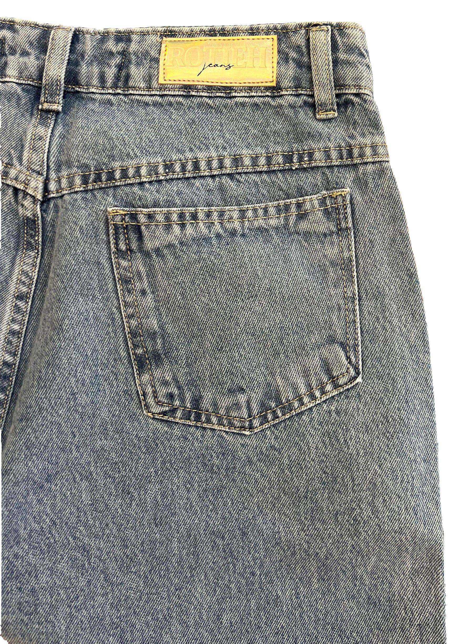 Calça Rotieh Wide Leg Jeans 9238
