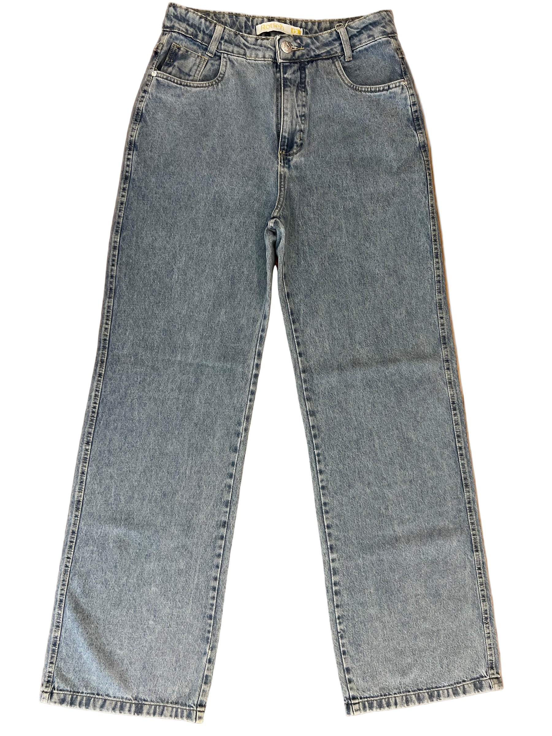 Calça Rotieh Wide Leg Jeans 9238