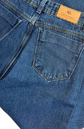 Calça Replex Wide Leg Botão Tecido 8298