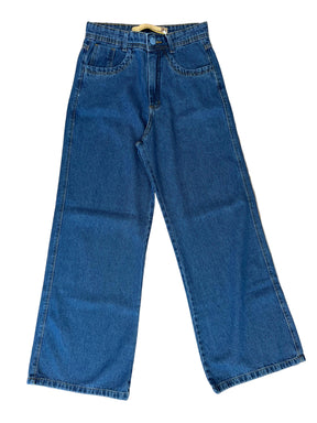 Calça Replex Wide Leg Botão Tecido 8298