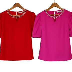 Blusa Manga Princesa Dom Fashion 790