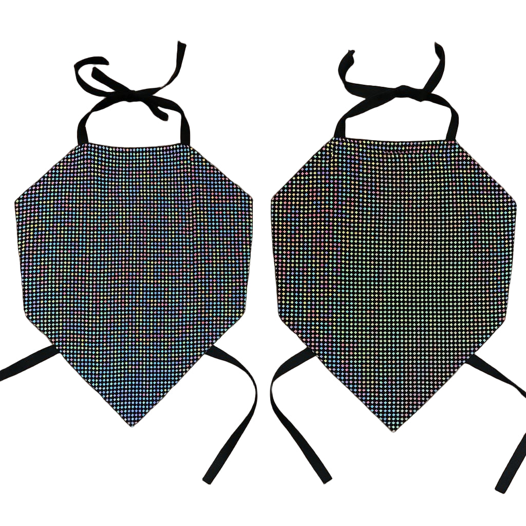Cropped Triangular Brilho