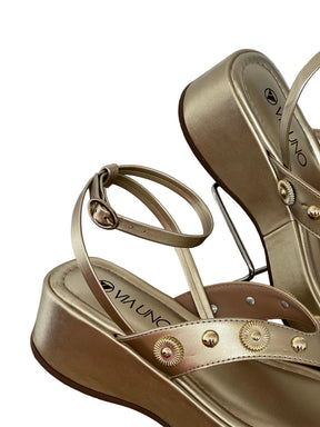 Tamanco c/ Traseira Detalhe Dourado 247636