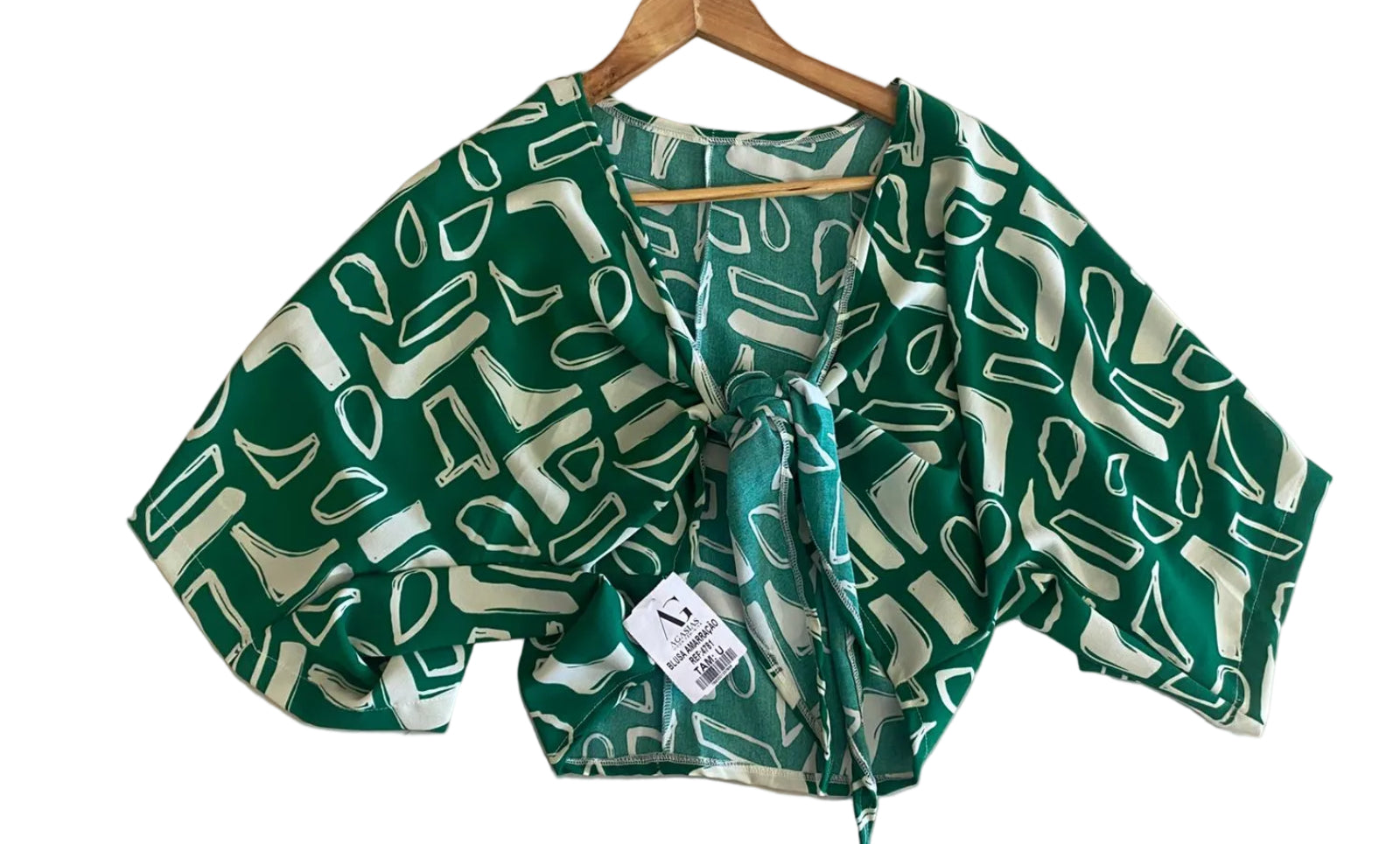 Blusa amarração