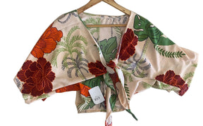 Blusa amarração