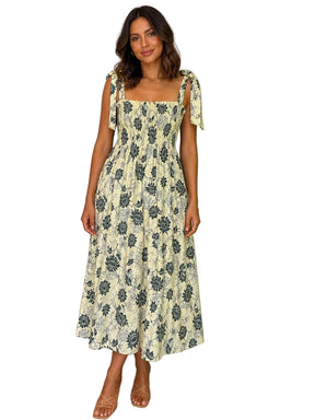 Vestido Lúcia Amarração Ombros