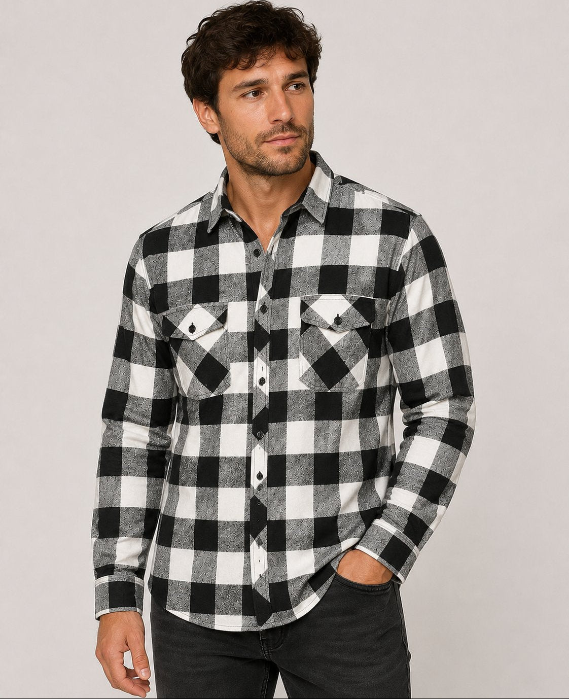 Camisa xadrez flanelada msc M/L