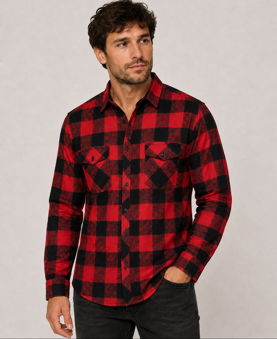 Camisa xadrez flanelada msc M/L